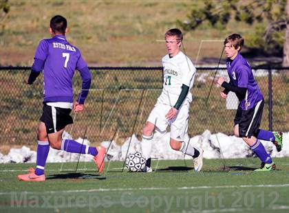 Thumbnail 3 in Bishop Machebeuf vs. Estes Park (CHSAA 3A Playoffs) photogallery.