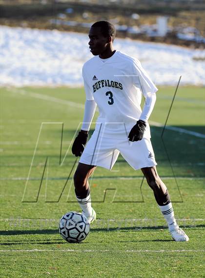 Thumbnail 1 in Bishop Machebeuf vs. Estes Park (CHSAA 3A Playoffs) photogallery.