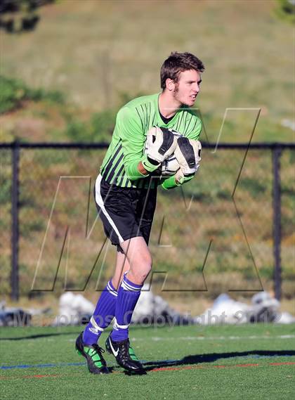 Thumbnail 2 in Bishop Machebeuf vs. Estes Park (CHSAA 3A Playoffs) photogallery.