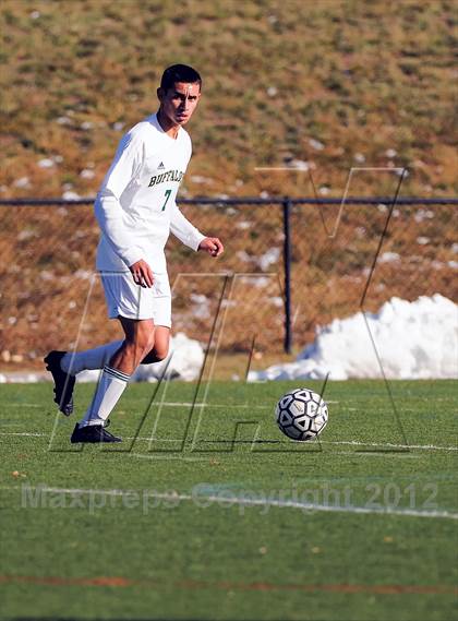 Thumbnail 3 in Bishop Machebeuf vs. Estes Park (CHSAA 3A Playoffs) photogallery.