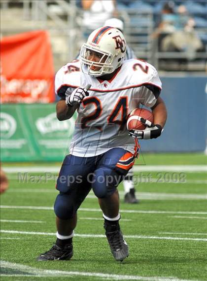 Thumbnail 1 in Eastside Catholic vs. Eisenhower (Emerald City Kickoff Classic) photogallery.