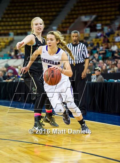 Thumbnail 3 in Manitou Springs vs. Lutheran (CHSAA 3A Final) photogallery.