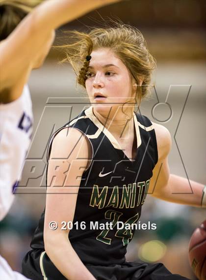 Thumbnail 2 in Manitou Springs vs. Lutheran (CHSAA 3A Final) photogallery.
