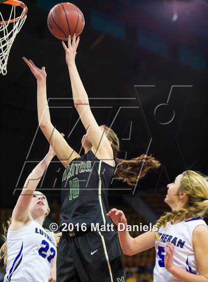 Thumbnail 2 in Manitou Springs vs. Lutheran (CHSAA 3A Final) photogallery.