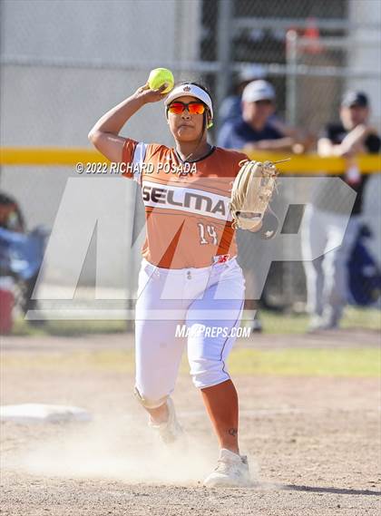Thumbnail 3 in Selma @ Hanford (CIF CS Division II Round 2 Playoff) photogallery.