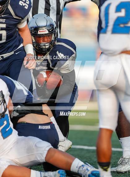 Thumbnail 1 in Madison vs Eastlake (SDFNL Kickoff) photogallery.