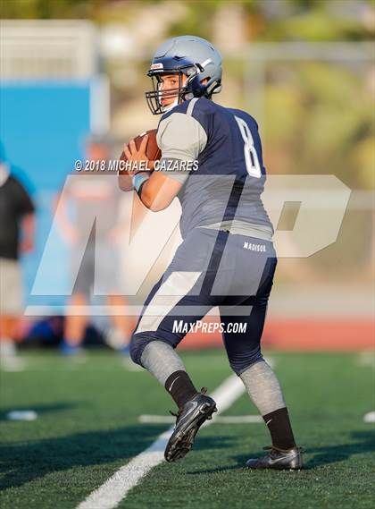 Thumbnail 2 in Madison vs Eastlake (SDFNL Kickoff) photogallery.