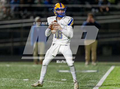 Thumbnail 3 in Homestead @ Hamilton Southeastern (IHSAA 6A Sectional semi-final) photogallery.