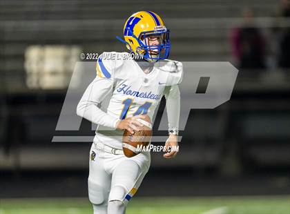 Thumbnail 1 in Homestead @ Hamilton Southeastern (IHSAA 6A Sectional semi-final) photogallery.