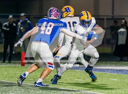 Thumbnail 2 in Homestead @ Hamilton Southeastern (IHSAA 6A Sectional semi-final) photogallery.
