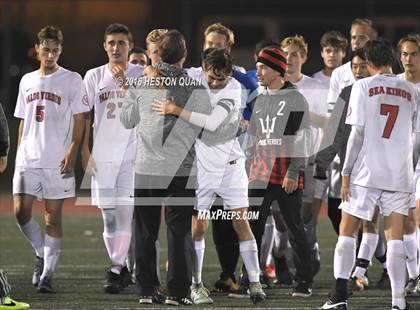 Thumbnail 1 in Palos Verdes vs. Clovis (West Coast Showcase) photogallery.