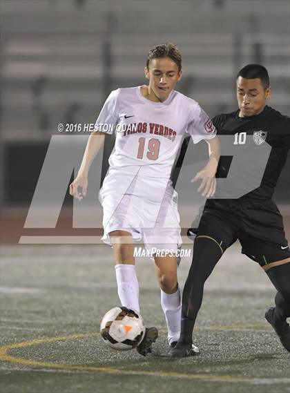 Thumbnail 2 in Palos Verdes vs. Clovis (West Coast Showcase) photogallery.