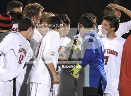 Thumbnail 2 in Palos Verdes vs. Clovis (West Coast Showcase) photogallery.