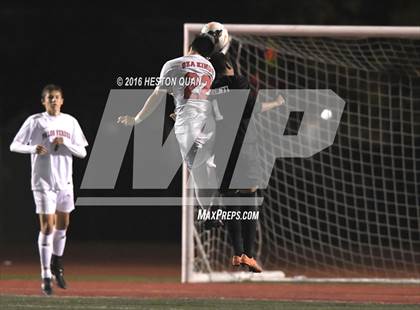 Thumbnail 2 in Palos Verdes vs. Clovis (West Coast Showcase) photogallery.
