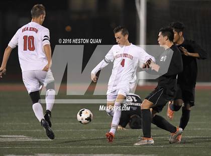 Thumbnail 2 in Palos Verdes vs. Clovis (West Coast Showcase) photogallery.