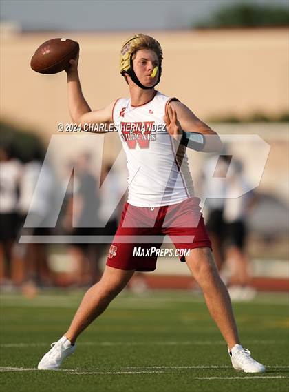 Thumbnail 3 in Cypress Woods vs Cypress Ridge (Texas 7 on 7 State Qualifier) photogallery.