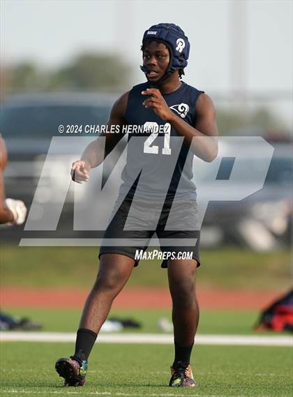 Thumbnail 1 in Cypress Woods vs Cypress Ridge (Texas 7 on 7 State Qualifier) photogallery.
