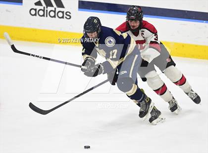 Thumbnail 3 in Newington Co-op vs. Masuk (CIAC DIII Final) photogallery.