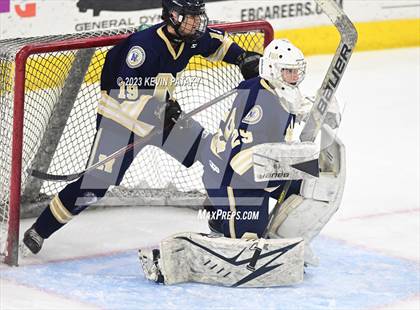 Thumbnail 1 in Newington Co-op vs. Masuk (CIAC DIII Final) photogallery.