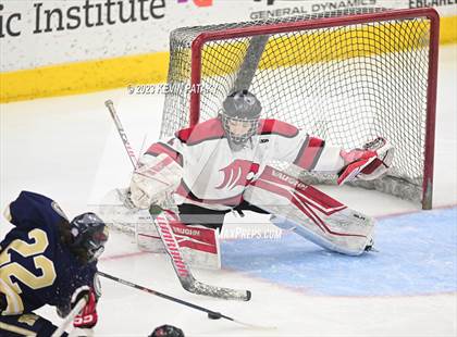 Thumbnail 2 in Newington Co-op vs. Masuk (CIAC DIII Final) photogallery.