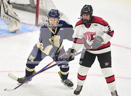 Thumbnail 2 in Newington Co-op vs. Masuk (CIAC DIII Final) photogallery.