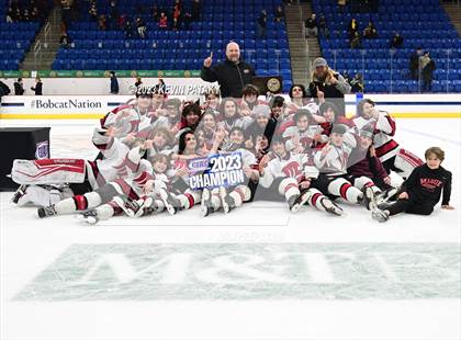 Thumbnail 2 in Newington Co-op vs. Masuk (CIAC DIII Final) photogallery.