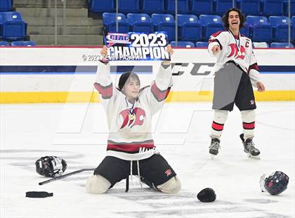 Thumbnail 2 in Newington Co-op vs. Masuk (CIAC DIII Final) photogallery.