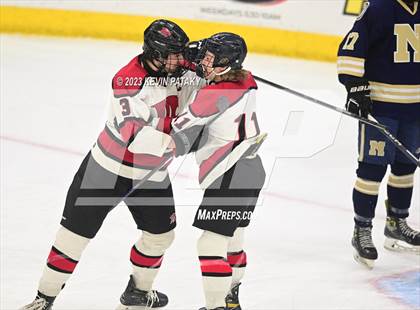 Thumbnail 2 in Newington Co-op vs. Masuk (CIAC DIII Final) photogallery.