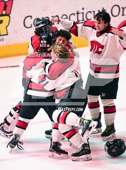 Thumbnail 3 in Newington Co-op vs. Masuk (CIAC DIII Final) photogallery.