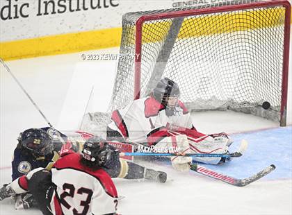 Thumbnail 3 in Newington Co-op vs. Masuk (CIAC DIII Final) photogallery.