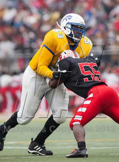 Thumbnail 3 in Woodbury vs. Penns Grove (NJSIAA South Group 1 Final) photogallery.