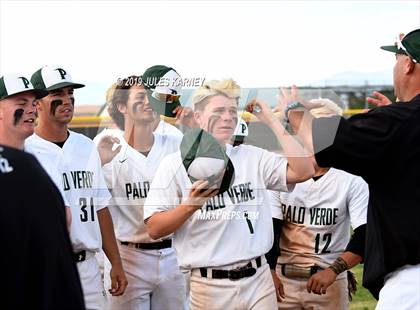 Thumbnail 2 in Centennial @ Palo Verde (NIAA 4A Mountain Region Playoff) photogallery.
