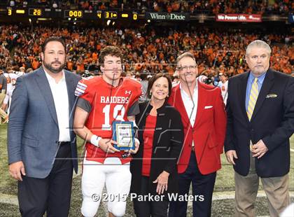 Thumbnail 3 in Catholic-B.R. vs. Archbishop Rummel (LHSAA Divison 1 Final) photogallery.