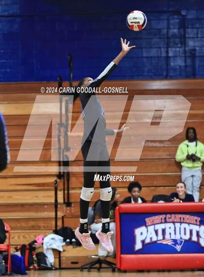 Thumbnail 3 in Durham School of the Arts @ West Carteret, NCHSAA Round 1 photogallery.