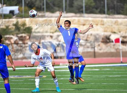 Thumbnail 3 in First Baptist vs Presbyterian Pan American (TAPPS State Semifinal) photogallery.