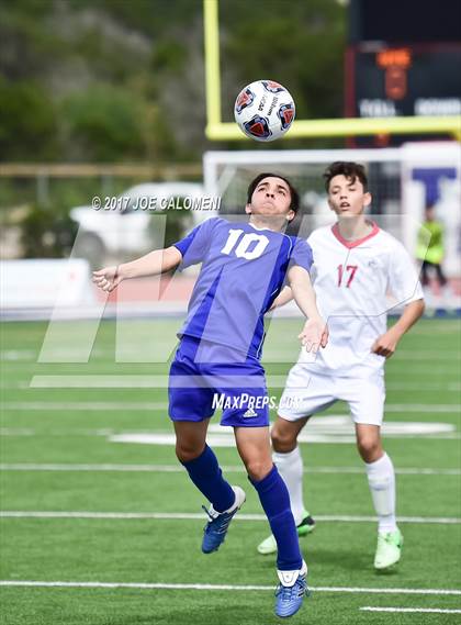 Thumbnail 1 in First Baptist vs Presbyterian Pan American (TAPPS State Semifinal) photogallery.