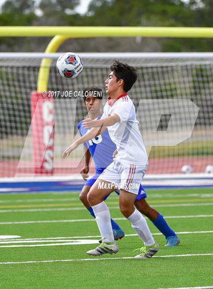 Thumbnail 2 in First Baptist vs Presbyterian Pan American (TAPPS State Semifinal) photogallery.