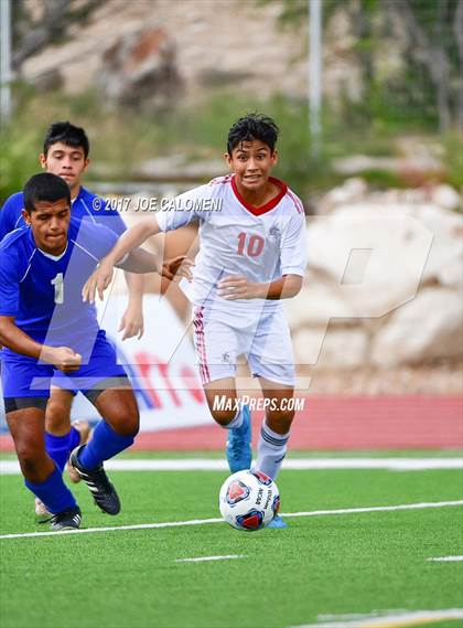 Thumbnail 2 in First Baptist vs Presbyterian Pan American (TAPPS State Semifinal) photogallery.