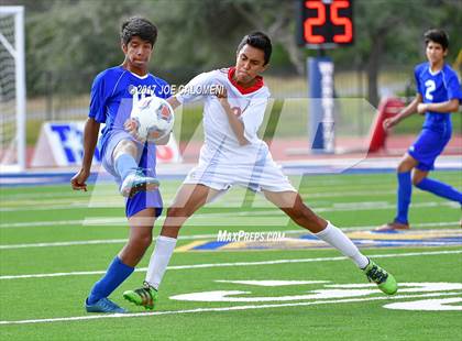 Thumbnail 1 in First Baptist vs Presbyterian Pan American (TAPPS State Semifinal) photogallery.