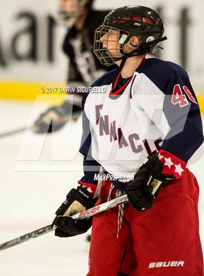 Thumbnail 2 in Hamilton vs Pinnacle (AHSHA Division 3 Quarterfinal) photogallery.