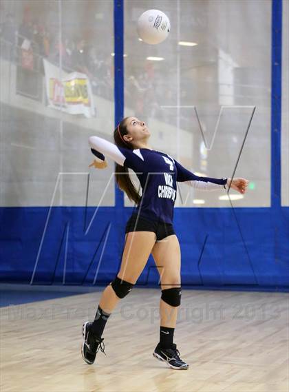 Thumbnail 1 in Vacaville Christian vs Bradshaw Christian (CIF SJS D5 Final) photogallery.