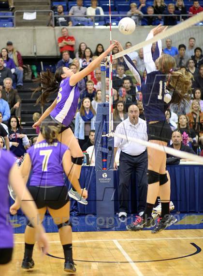 Thumbnail 3 in Vacaville Christian vs Bradshaw Christian (CIF SJS D5 Final) photogallery.