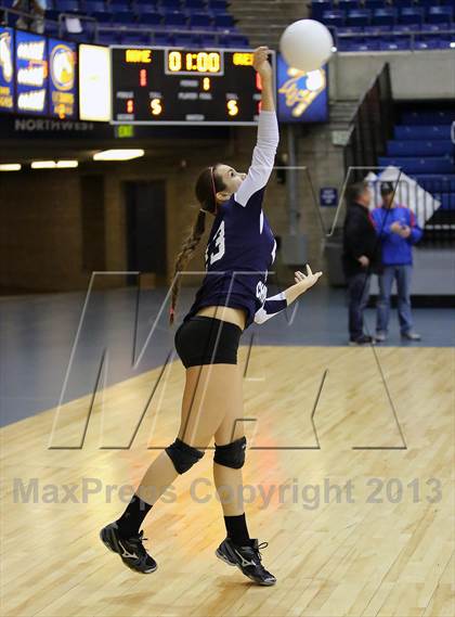 Thumbnail 2 in Vacaville Christian vs Bradshaw Christian (CIF SJS D5 Final) photogallery.