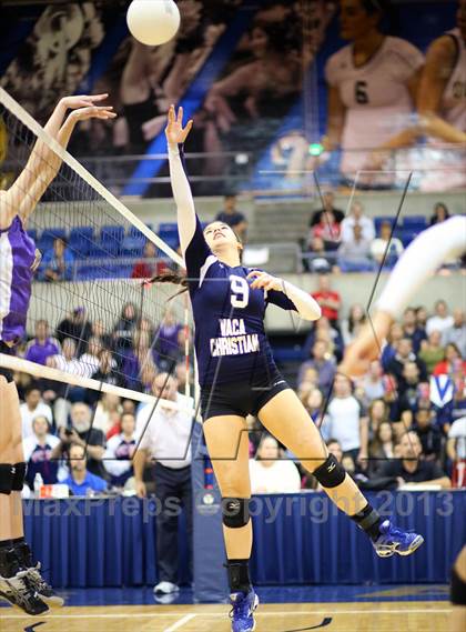 Thumbnail 2 in Vacaville Christian vs Bradshaw Christian (CIF SJS D5 Final) photogallery.