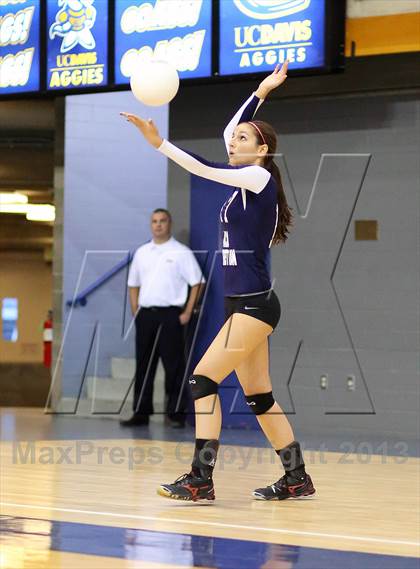 Thumbnail 1 in Vacaville Christian vs Bradshaw Christian (CIF SJS D5 Final) photogallery.