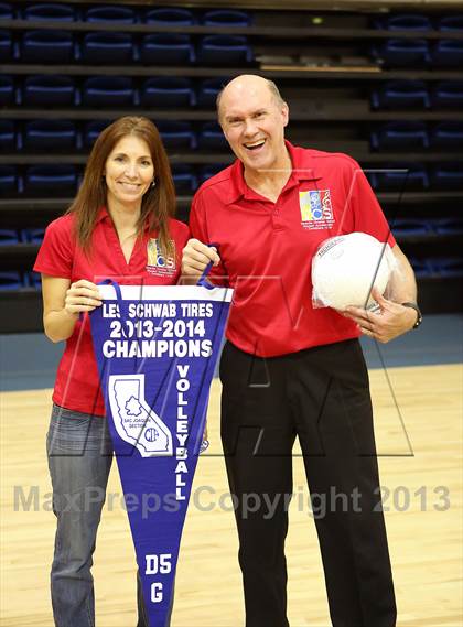 Thumbnail 3 in Vacaville Christian vs Bradshaw Christian (CIF SJS D5 Final) photogallery.