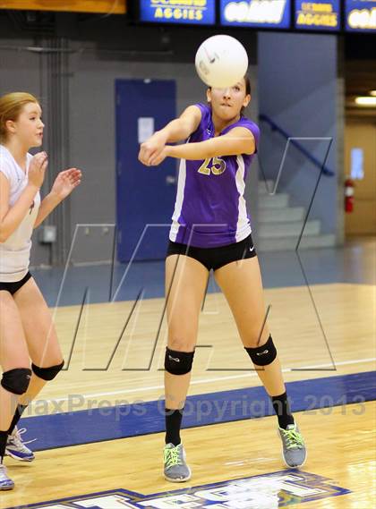 Thumbnail 2 in Vacaville Christian vs Bradshaw Christian (CIF SJS D5 Final) photogallery.