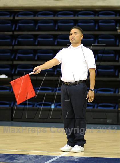 Thumbnail 1 in Vacaville Christian vs Bradshaw Christian (CIF SJS D5 Final) photogallery.