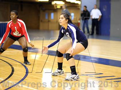 Thumbnail 3 in Vacaville Christian vs Bradshaw Christian (CIF SJS D5 Final) photogallery.