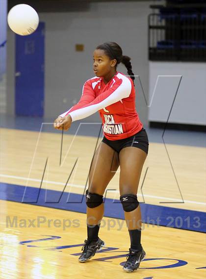 Thumbnail 2 in Vacaville Christian vs Bradshaw Christian (CIF SJS D5 Final) photogallery.